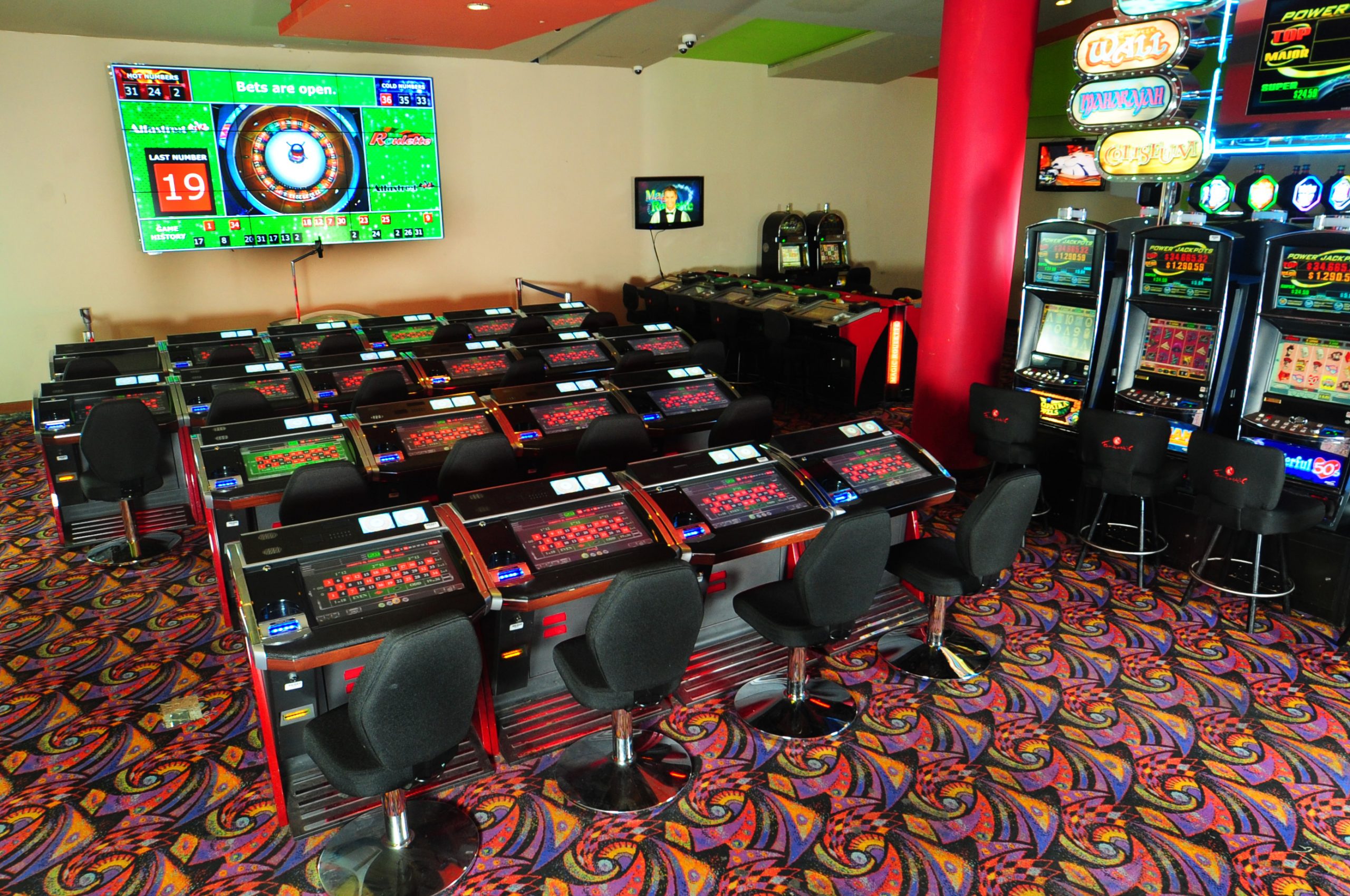Área de Ruleta Electrónica